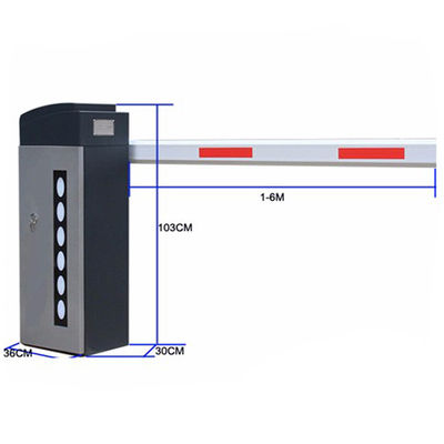 Qualität  Aluminum Alloy Heavy Duty Remote Control Automatic Parking Barrier 220V/110V Gate usine